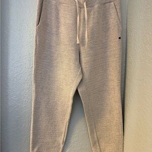 Champion Light Beige Zigzag Joggers